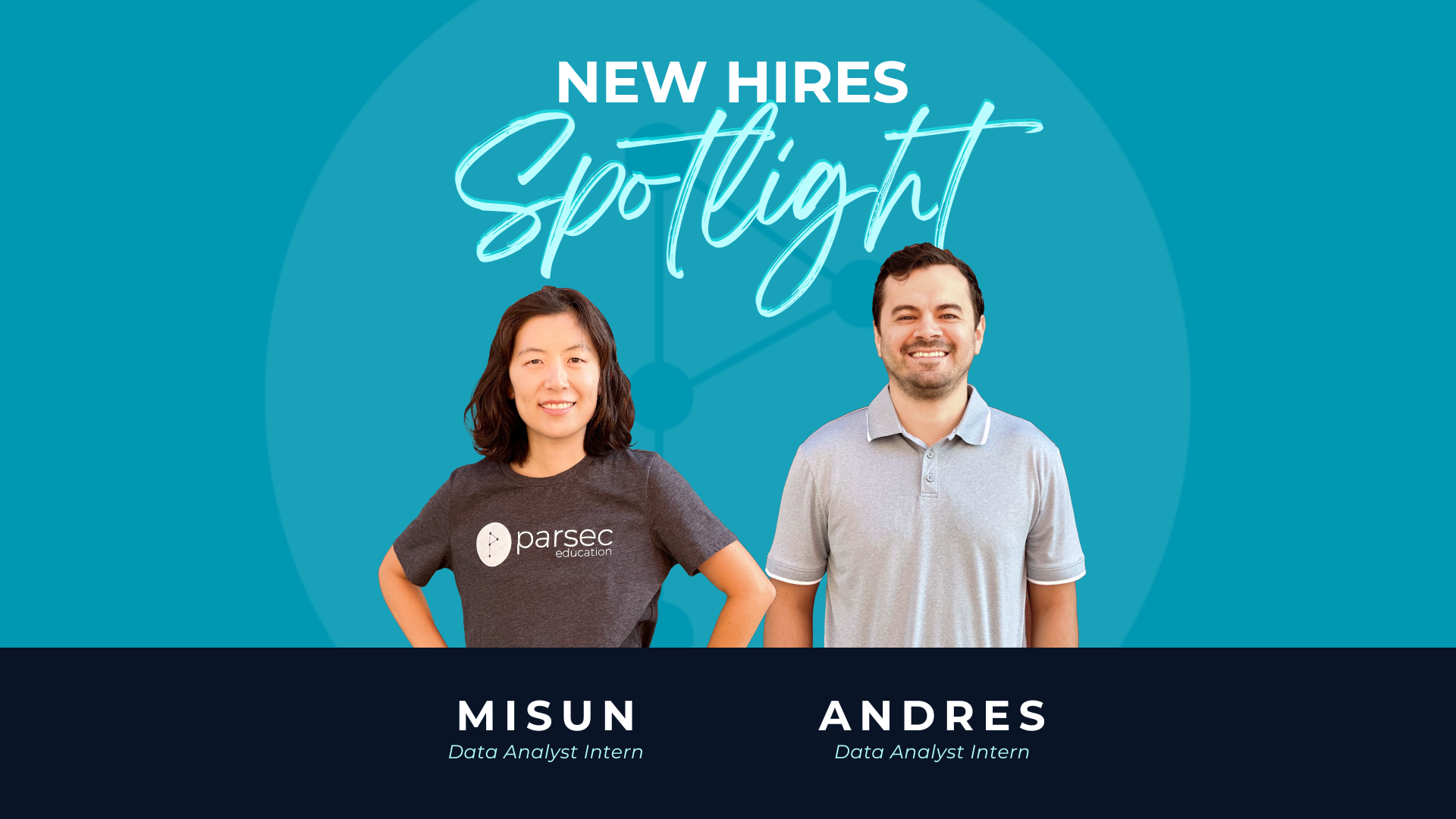 New Hires Spotlight: Meet Misun & Andres