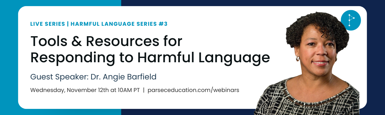 Harmful language in k12 education series